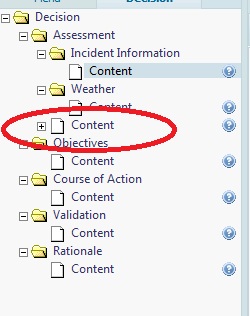 Decsion Content with Versions