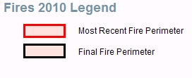 Fires 2010 Legend